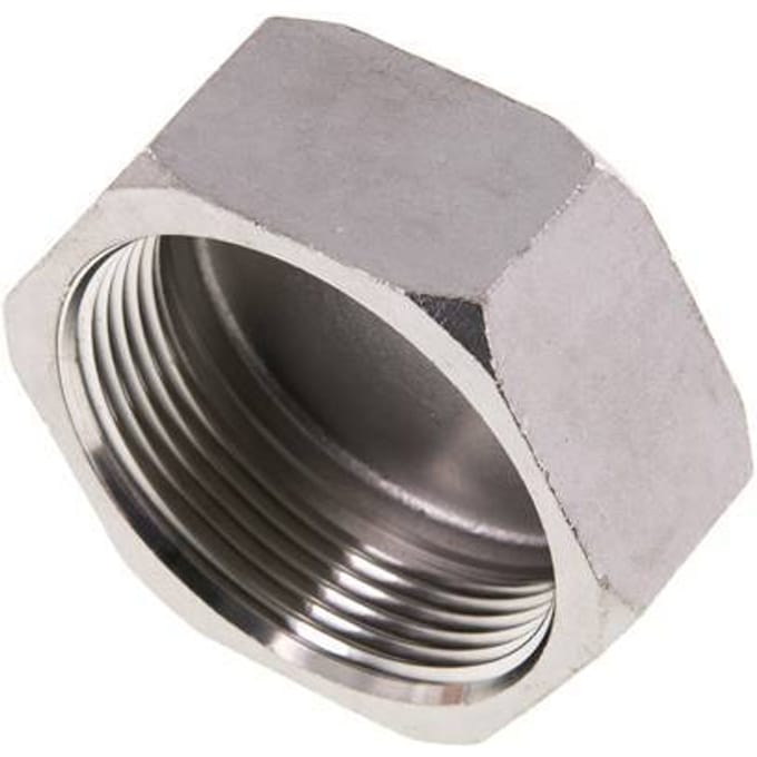2 1/2'' NPT RVS Afsluitkap 16 Bar - FL1-F-SH-212N-E