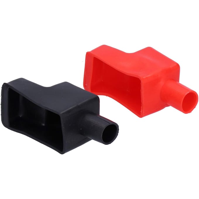 10 Set Batterij Klem Beschermhoes Rubber Beschermhuls Flexibele Batterij Klem Dop