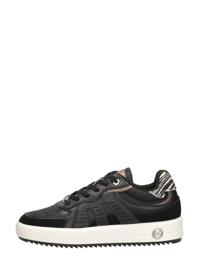 Mexx Sneaker Persia Olli Zwart/bruin Dames - Maat 42