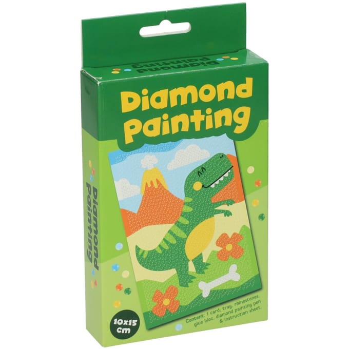 Diamond Painting Set voor Kinderen - Dino