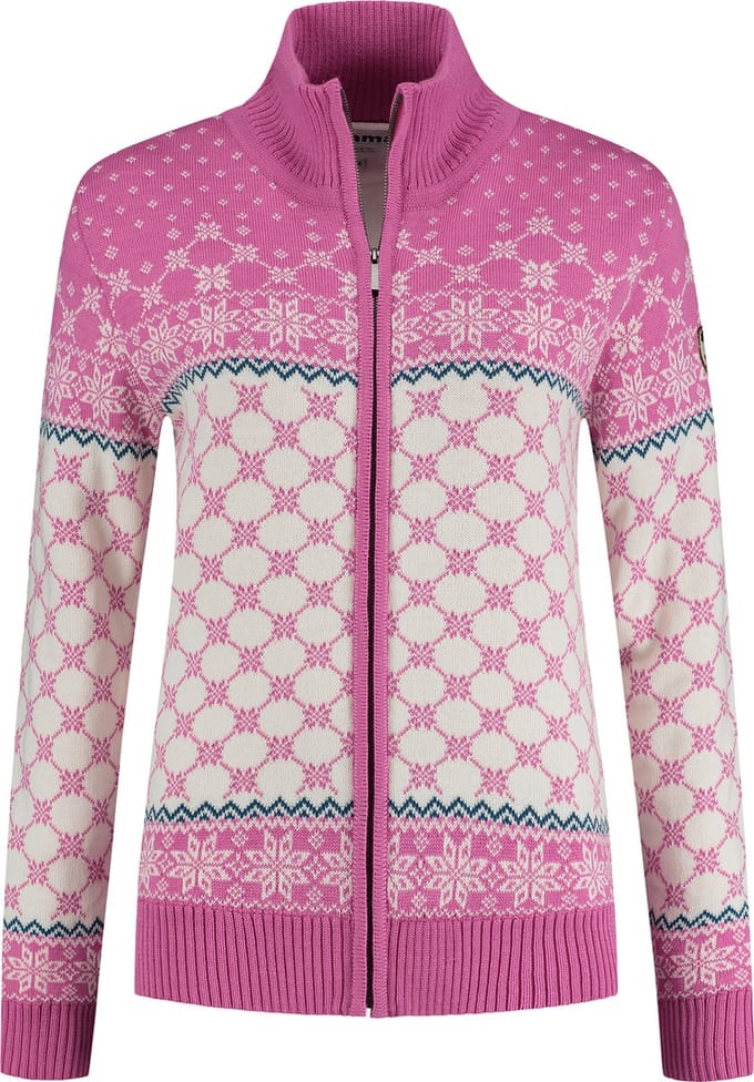 Kama ® Gebreid damesvest Windstopper®, roze (XL)