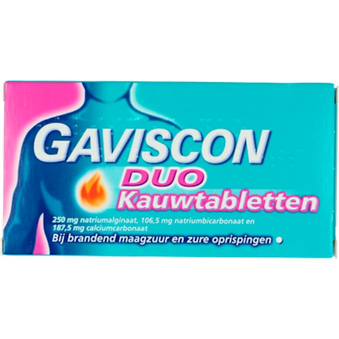 Gaviscon DUO - Maagzuurremmer - 24 Kauwtabletten