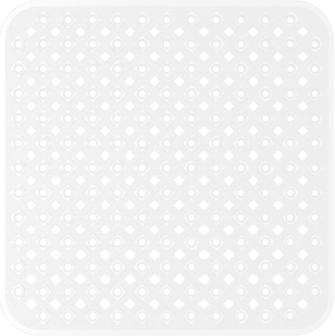 Vierkante Antislip Douchemat 53 x 53 cm - Antimicrobieel en Mould-proof