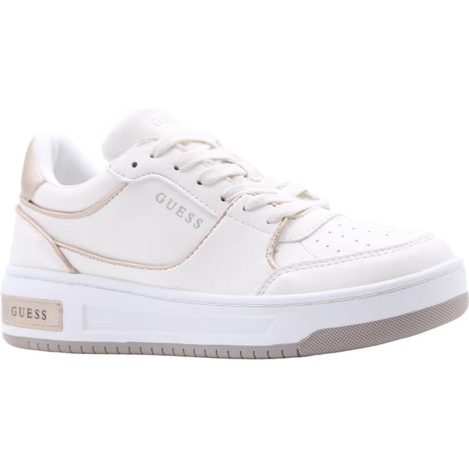 Guess - maat 37- Tokyo Lage Dames Sneakers - Wit-Goud