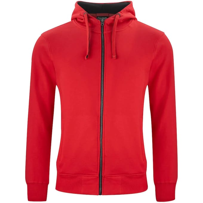 Clique Classic Hoody Full Zip 021044 - Rood - M