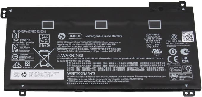 HP HSTNN-IB8P Batterij - 48Wh