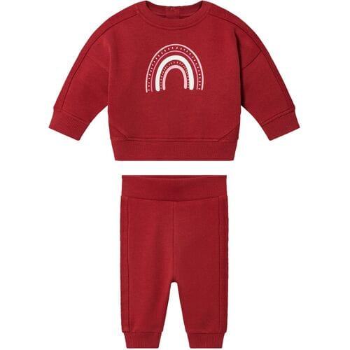 LUPILU Baby joggingpak (Rood, 50/56)