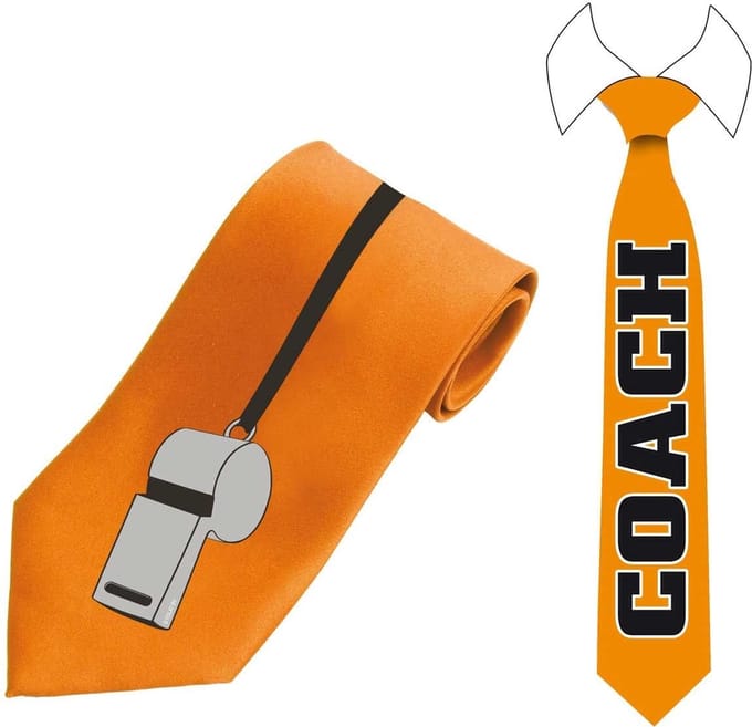 Folat Stropdas Holland Heren 15 Cm Polyester Oranje 2-zijdig