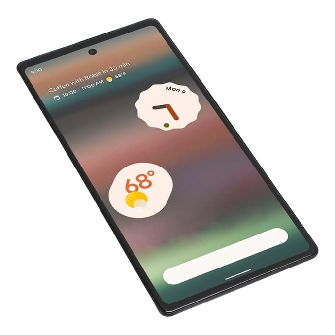 Écran tactile de remplacement de 6,1 pouces pour Google Pixel 6A 5G GX7AS GB62Z G1AZG gray