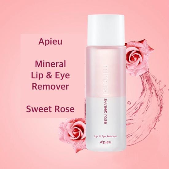 Apieu Mineral Lip & Eye Remover 100ml (2 Types) #Eau-marine white
