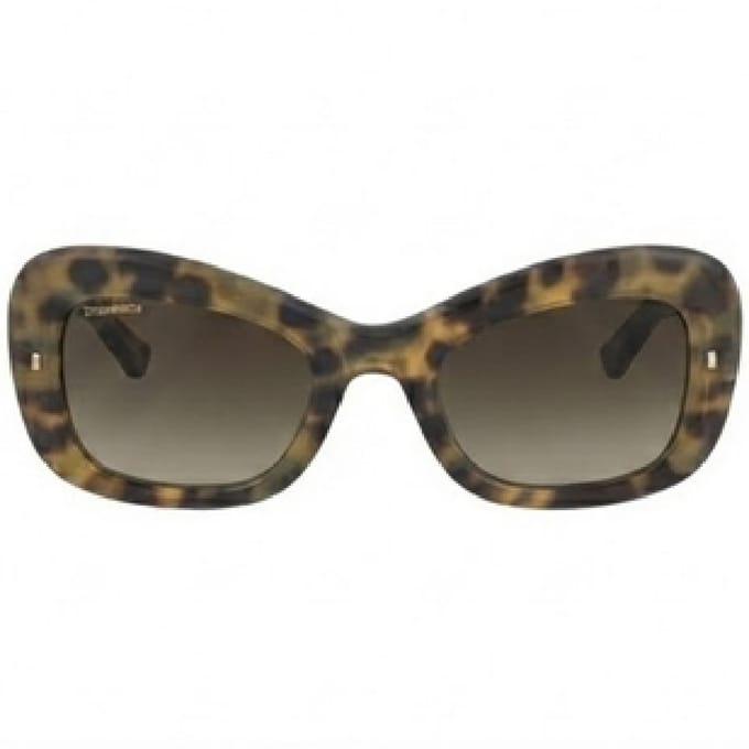 DSquared2 Dames/Vrouwen Vlinder Zonnebril (Honing)