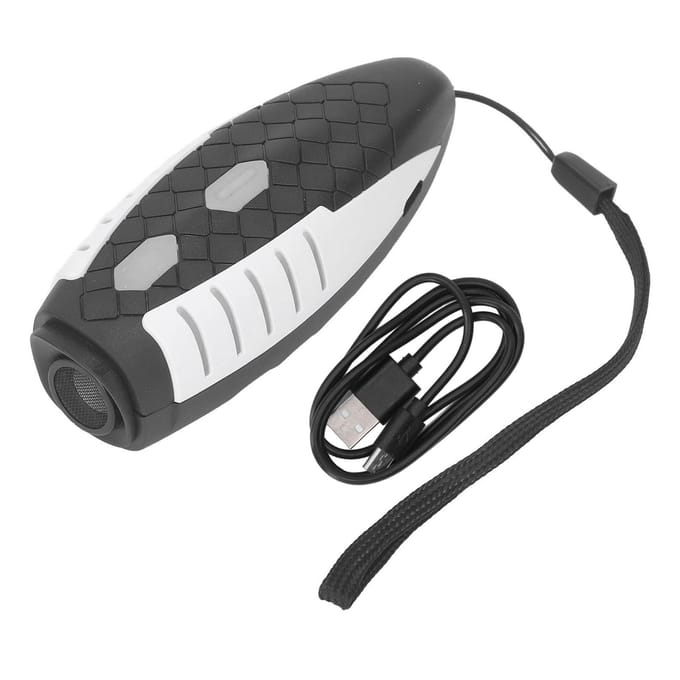 Hond blaffen afschrikker apparaat Ultrasoon USB-opladen Draagbaar Handheld Hond blaffen stopper met gray