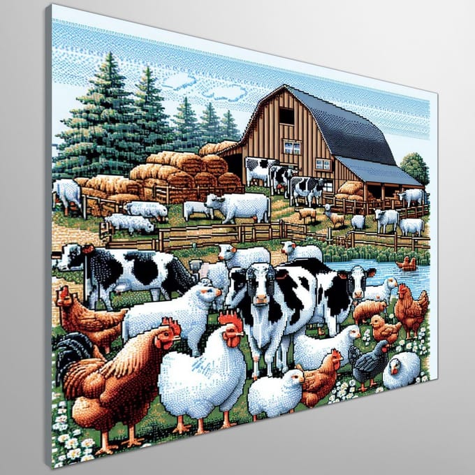 Kunstprint | Wanddecoratie | Canvas | 40 × 40 cm