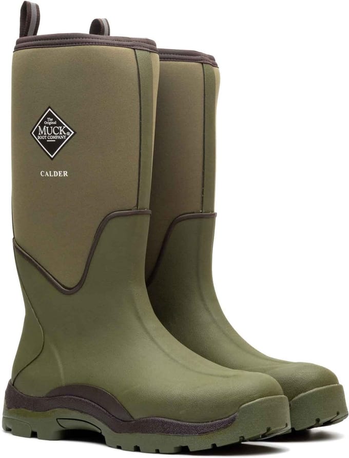 Muck Boot Calder | Olijf - Regenlaarzen - Maat 41 -