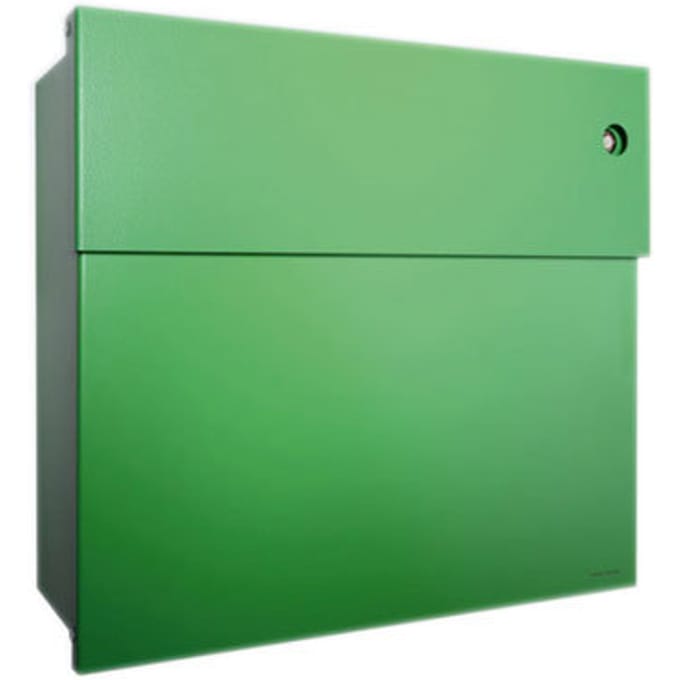 Radius - Letterman brievenbus 4 met rode deurbel - groen