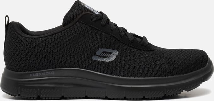 Skechers FLEX ADVANTAGE SR - BENDON Heren Veterschoenen - Zwart
