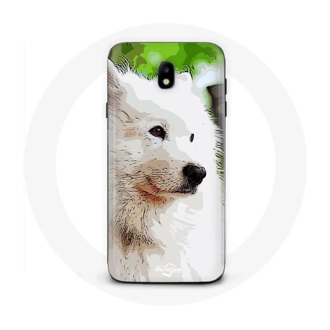 Case voor Samsung galaxy J5 2017 Witte Samojeed Hond