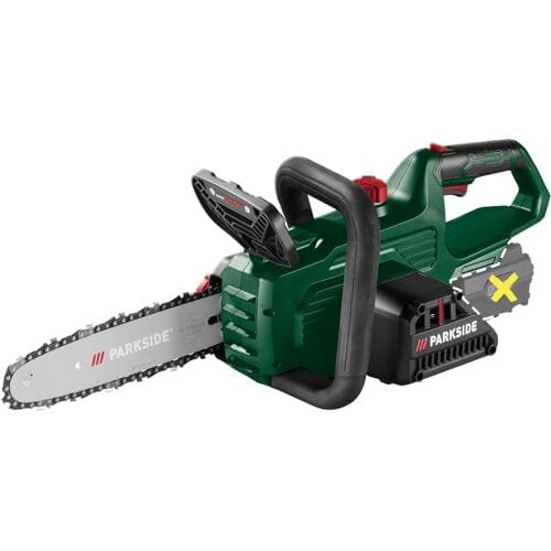 PARKSIDE Accu-kettingzaag 20 V, met accu 2 Ah en lader 2,4 A