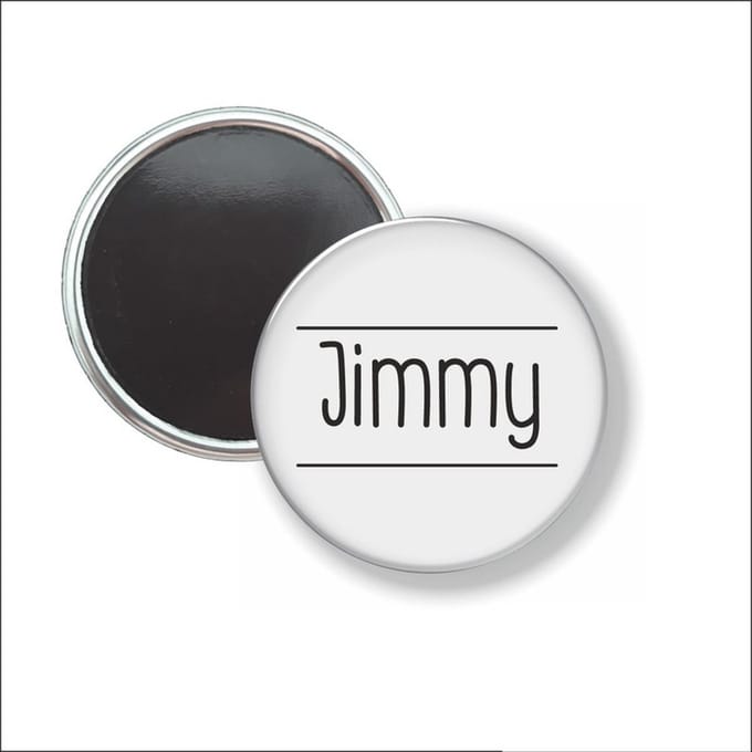 Button Met Magneet 58 MM - Jimmy - NIET VOOR KLEDING