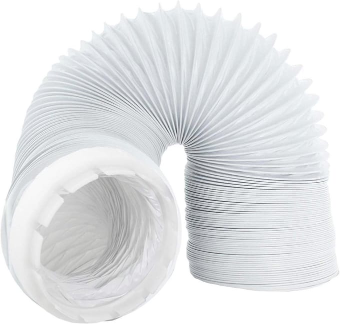 4 meter ventilatiebuis + adapter voor wasdroger