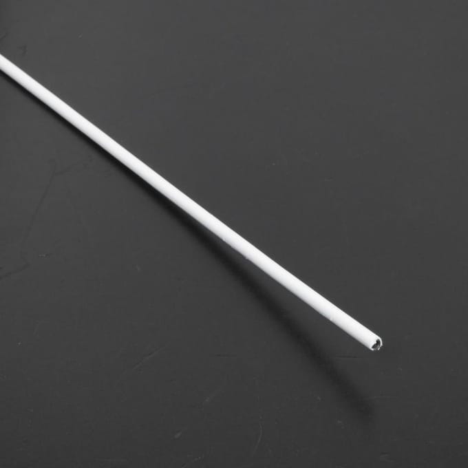 transfil kabel of mantel voor auto 26/10 klein std wit x 1m nieuw