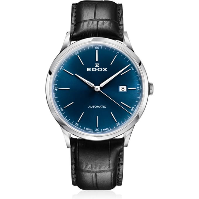 Edox Les Vauberts 80106 3C BUIN Heren Horloge 42mm 5 ATM
