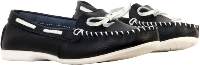 LBS leren mocassin