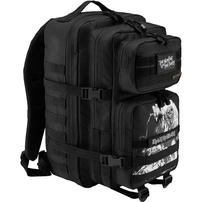 Iron Maiden Number Of The Beast GITD - Cooper Large Unisex Rugtas - zwart - Standard