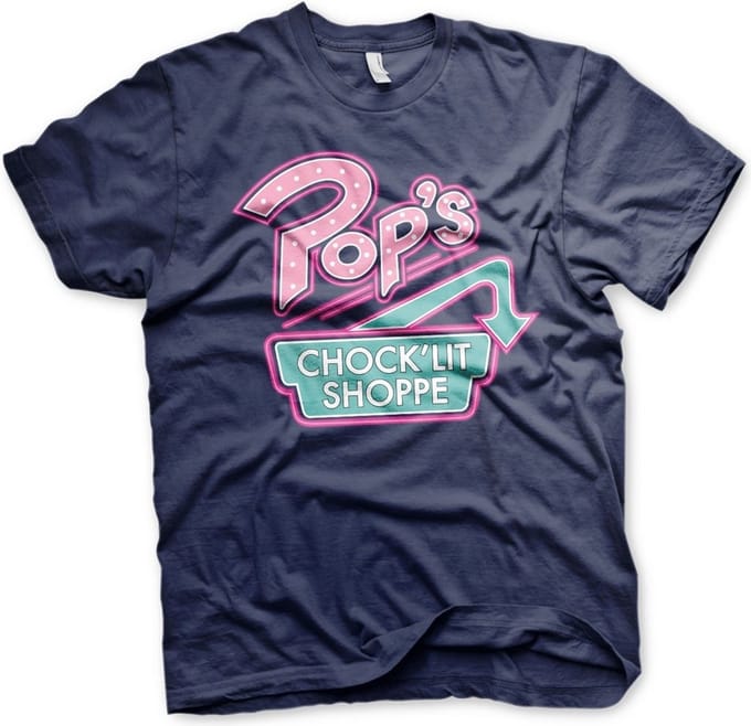 Riverdale Pop's Chock'Lit Shoppe T-shirt Navy