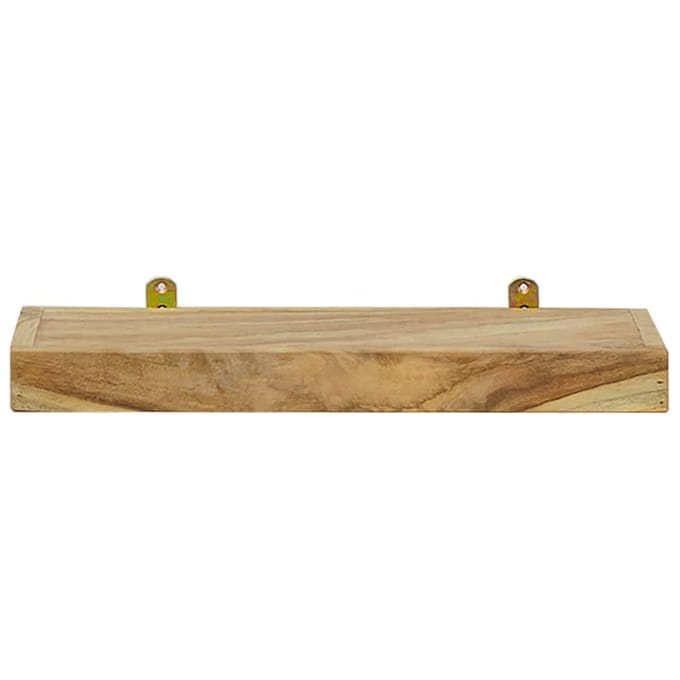 vidaXL - Wandschappen - 2 - st - 40x15x4 - cm - massief - teakhout