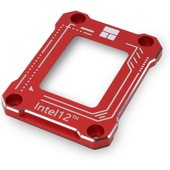 CPU Buig corrector Frame Aluminiumlegering 12e Generatie Anti Buig Bevestigingsgesp voor Lga1700 white
