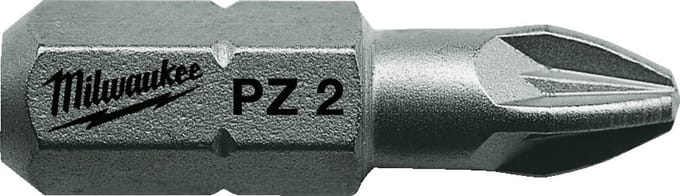 Milwaukee Schroefbits PZ 2 x 25 mm - 25 stuks - 4932399590