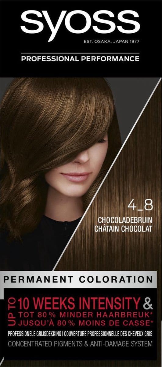 SYOSS Color baseline 4-8 Chocoladebruin Haarverf - 1 stuk
