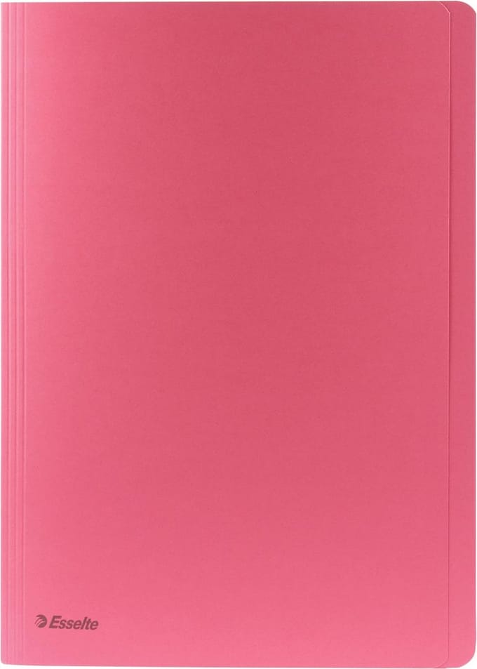 Esselte dossiermap roze, ft A4 4 stuks