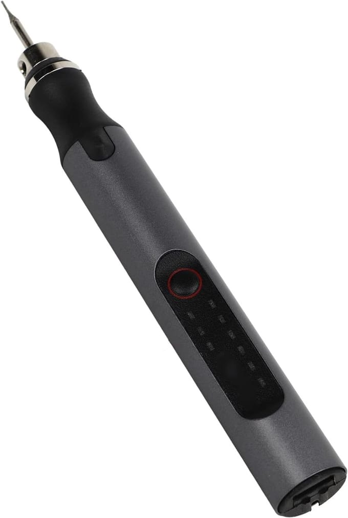 Mini Graveur Pen - Elektrisch Etsen - Hout Bewerken - 3 Snelheden Instelbaar - 10W Vermogen