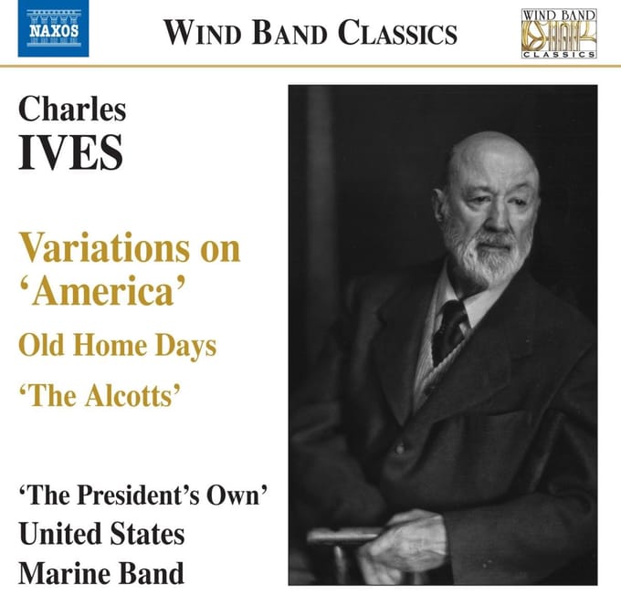United States Marine Band - Charles Ives: Variations On America (CD)
