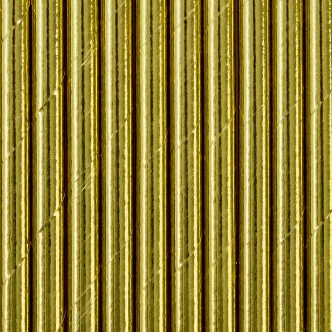 Rietjes goud (10 stuks)