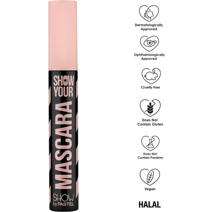 Pastel Show Par Pastel Mascara pour Cils - Noir 1 pièce