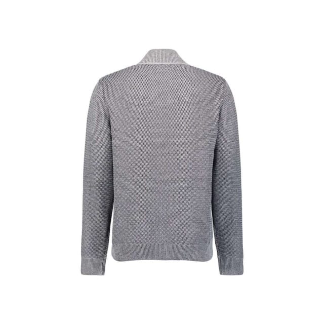 No Excess Cardigan 2 coloured melange grey melange