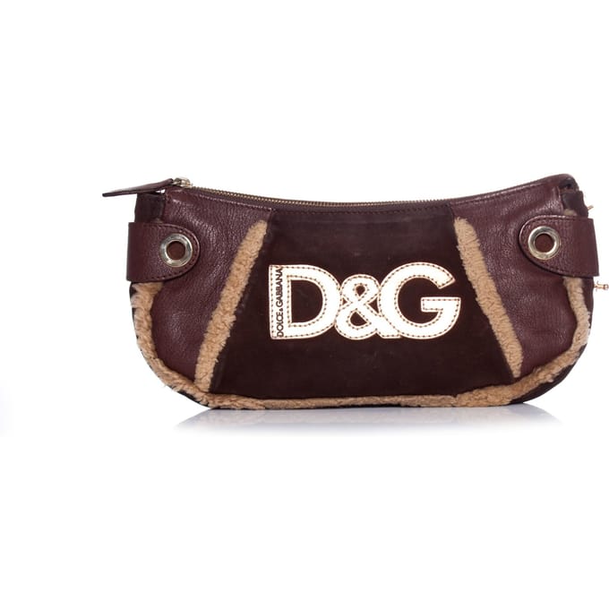 Dolce & Gabbana Bruine clutch