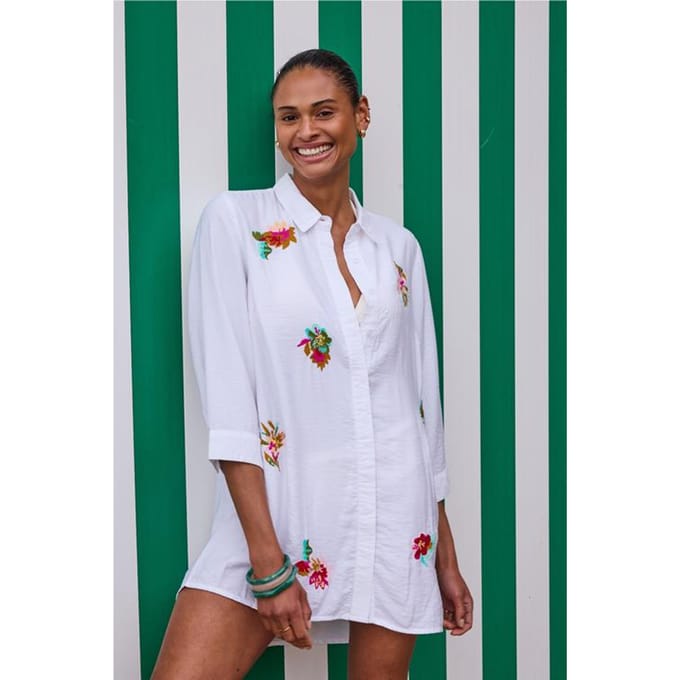 DIDI Dames Blouse Relax Fragrance embro maat 40