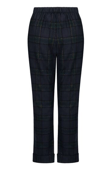 Hunkemöller Pyjamabroek Flannel Blauw