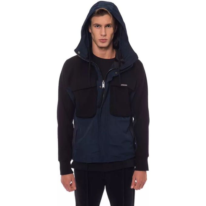 Capuchonjack met kleurblokkenstijl
