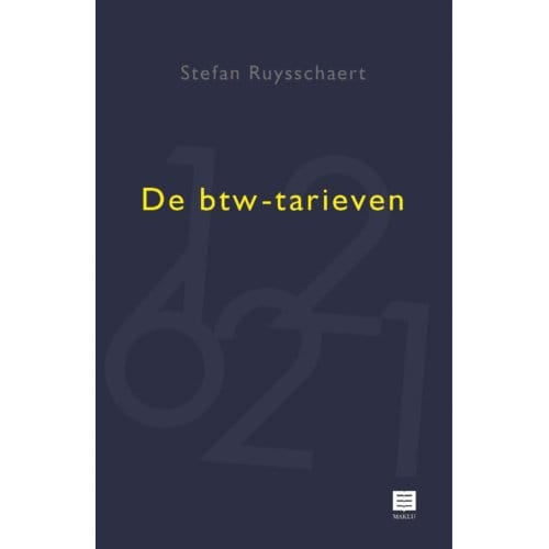 De Btw-Tarieven - Stefan Ruysschaert