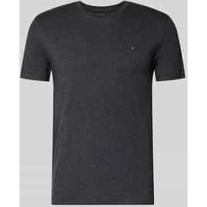 Slim fit T-shirt van katoenmix Model 'JASPE HERITAGE'