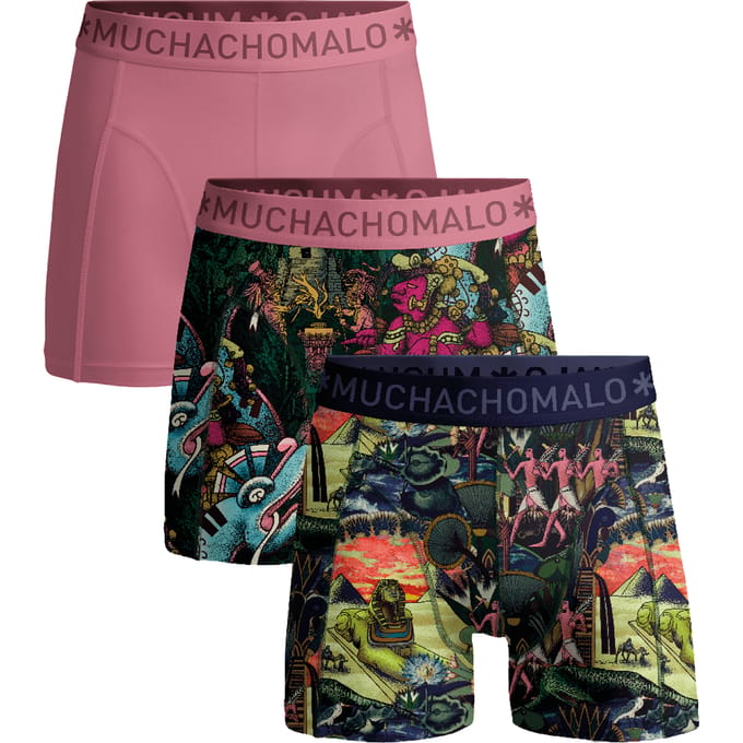 Muchachomalo Boys 3-pack boxer shorts ancient civilizations