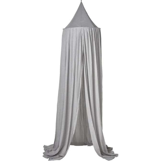Meyco Baby Uni klamboe - light grey