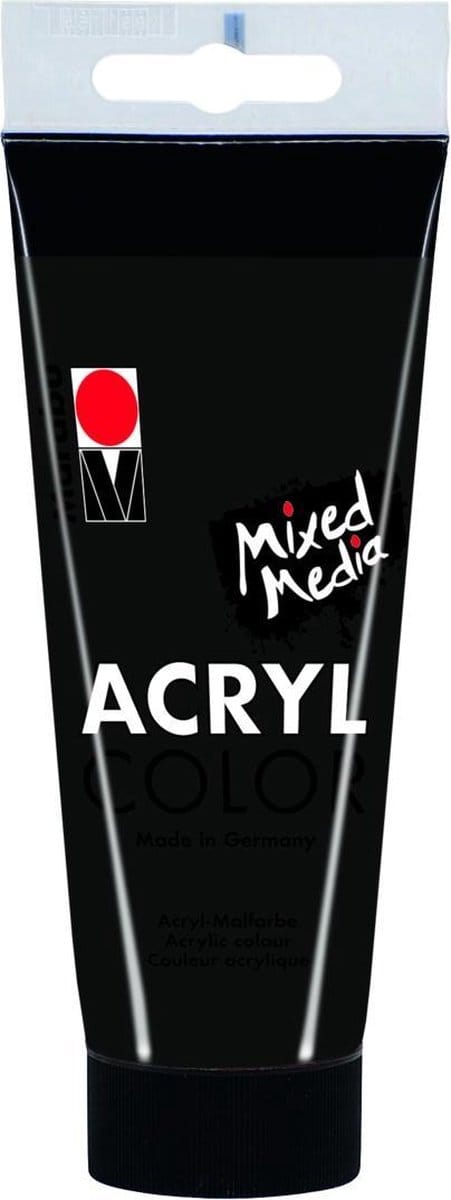 Acrylcolor 100 ML - Zwart
