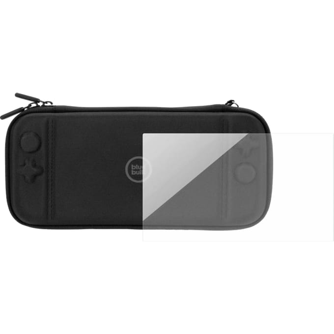BlueBuilt Nintendo Switch OLED Hoesje + OLED Screenprotector Glas