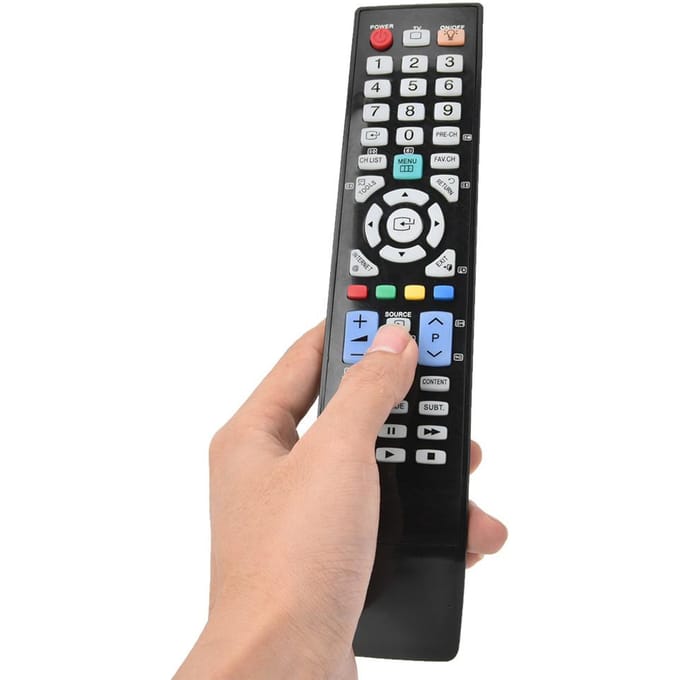 LED LCD HDTV Remote Control For Samsung BN59-00937A BN59-00936A BN59-00860A black